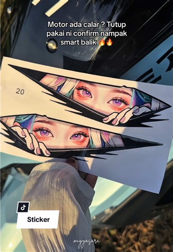 Smart Stickers for Motorbike Makeovers