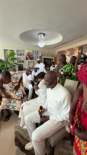 Richlove Yaa Badu Adepa whether the family should accept the marriage items presented by Kwasi Kwarteng Esq [@kwasikwarteng2023], Law Lecturer & Member of the NPP National Communications Team, to take her as his wife at their ongoing private traditional ceremony. #dek360ghana #fyp #news #trend #video