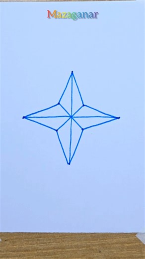 Drawing a Star 3D #3d #star
