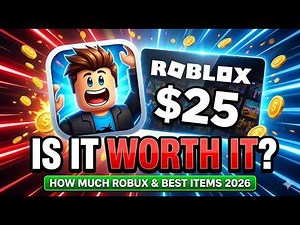 How to Get 2,000 Robux with a $25 Roblox Gift Card! (Safe & Official Guide)