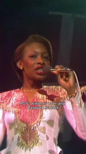 When sun is out, the Boney M. groove is back 🕺