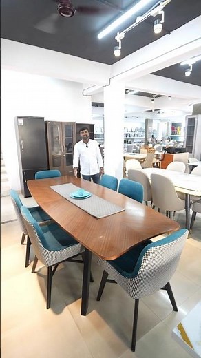 Modern Dining Table Set with Chairs | Luxury Dining Table Design | Orange Furniture