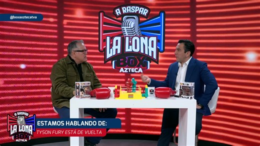 🔴 EN VIVO: A Raspar La Lona | Tyson Fury está de regreso, ¿Anthony Joshua se retira? 🤔 #BoxAzteca l #ARasparLaLona | Box Azteca