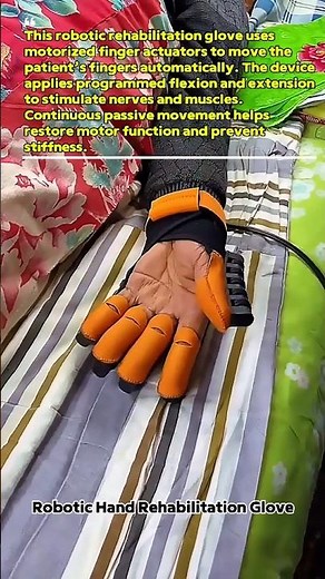 Robotic Glove Restores Hand Movement After Stroke Therapy Device #RehabTech #StrokeRecovery #USA