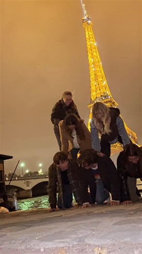 Made it out of the group chat 🇫🇷✨🕺 | Madison Iseman