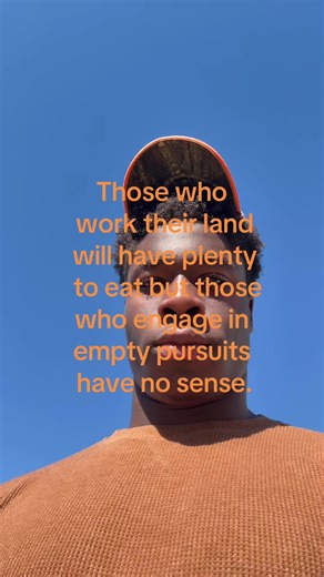 Focus on Your Work: Insights from Proverbs 12:11