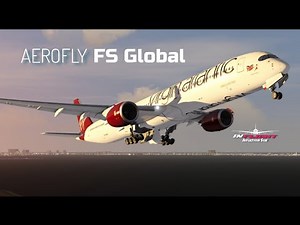 AEROFLY FS GLOBAL | A350-1000 | John F. Kennedy - London Heathrow | Full flight