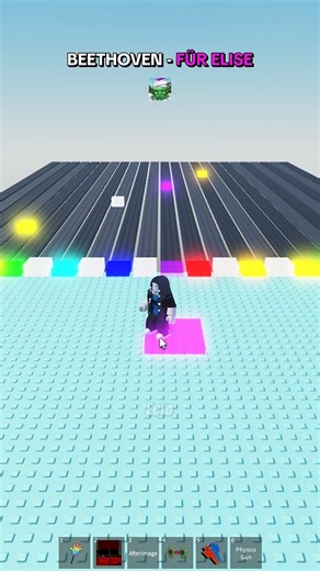 fur elise (piano cover) #roblox #shorts #robloxmusic