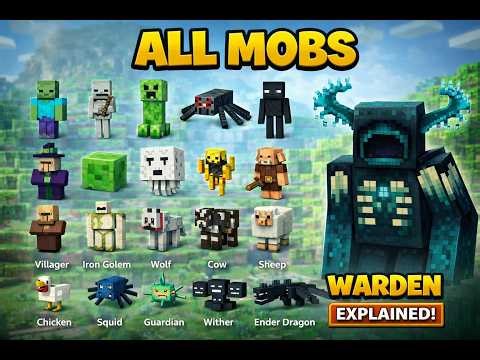 Every Minecraft Mob Explained
