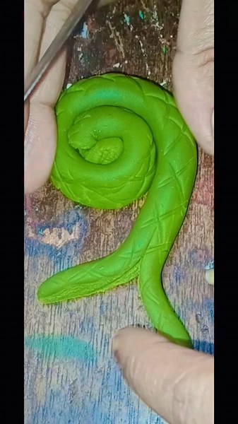 New clayart sho# clayart #artwork#diy#art#how#shortsfeed#shorts##clay #diycraft#ytshorts#5minutecr#y