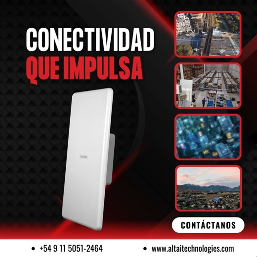 En 2026, Altai conecta distintos sectores con una sola visión: ✔️ Ciudades inteligentes – WiFi público y videovigilancia ✔️ Almacenes y logística – operación continua y movilidad ✔️ Industria – redes estables para automatización ✔️ Espacios abiertos – cobertura amplia con menos APs ☁️ Todo gestionado desde la nube con Altai Insights. 📡 Conectividad que impulsa el futuro, hoy. 🔗 www.altaitechnologies.com 📲 Escríbenos y te conectamos con un distribuidor en tu país. México | Colombia | Brasil | 