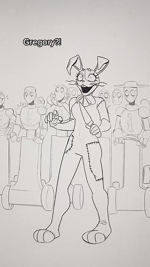 Gregory and Glamrock Freddy: Villain Arc Unveiled