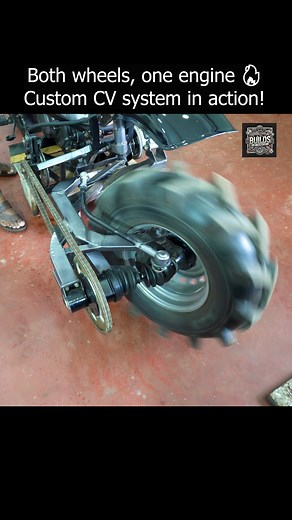 Here’s how my homemade 2WD bike really works! 💪 In this test, both front and rear wheels spin together as I lift the bike from the center — showing how the front wheel drives through the custom CV system connected by chain drive. 🧠⚙️ This build was made purely for fun, experimenting with new mechanical ideas and creating something unique. Every time I see it work, it’s worth all the effort! 🙌 #Custom2WDBike #MechanicalEngineering #BikeBuild #Innovation #HomemadeMachine #OffRoadBike #Engineeri