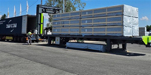 Carga de contenedores automatizada: logística más rápida, segura e inteligente