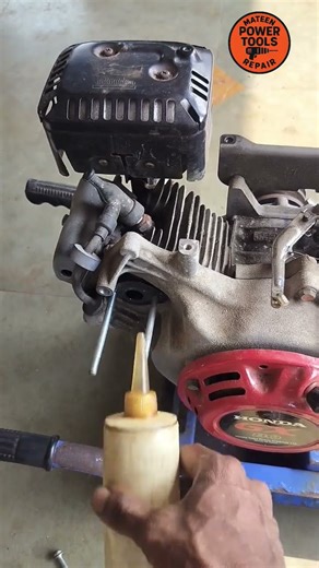 Check the compression pressure of the small engine.