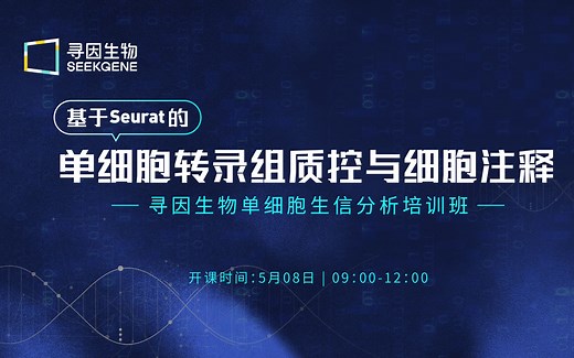 第五讲-基于Seurat的细胞注释分析【寻因生物单细胞生信培训】
