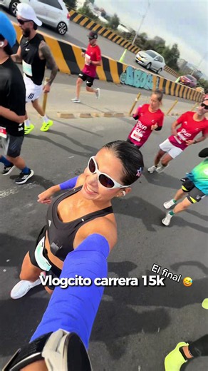 Así se ve correr 15k con la mejor energía y con el corazón. Amo el Run tour de @avianca que no es solo una carrera sino es el apoyo a causas sociales que motivan a darla toda. #CuandoCorresVuelas