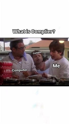 What is Compiler? Funny Programming Meme | Computer Science Short #funny