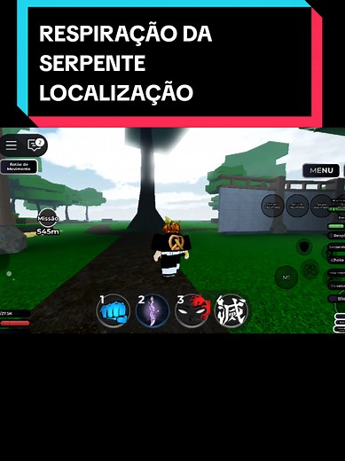 Localização da Respiração da Serpente no Roblox