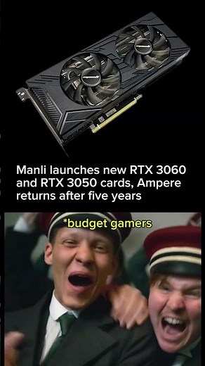 The RTX 3060 Is Back After 5 Years