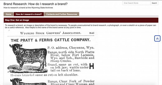 WY State Archives releases livestock brand research guide - Torrington Telegram