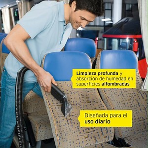 Cuando la limpieza es una profesión se necesita pasar al siguiente nivel. La lava-aspiradora Puzzi es nuestra experta en realizar una limpieza profunda en superficies alfombradas, tapicerías y textiles. ¡Conócela! https://karchershop.com.mx/ | Kärcher