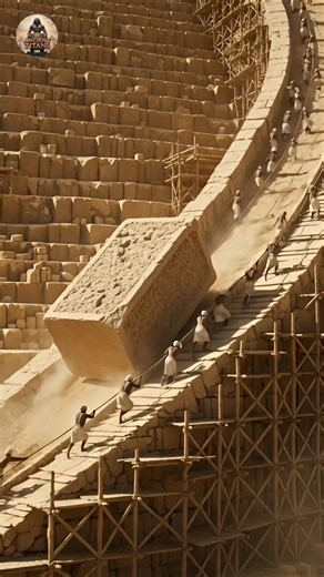 HOW THEY BUILT THE PYRAMIDS