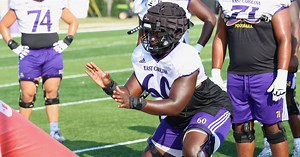 Soccer standout-turned football player: How Kojo Poku became ECU's unlikely starting right tackle