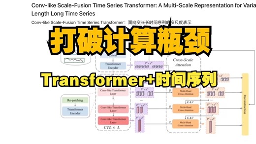 打破计算瓶颈！Transformer+时间序列，建模原来可以如此优雅。