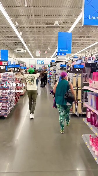 Dancing in Walmart Supercenter Largo, FL | September Earth Wind And Fire Vibes