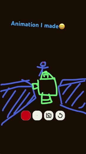 😄 #animation #drawing #stickman #gun #TW fake blood!