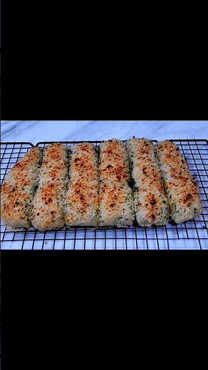 No-Knead Cheese Bread | Easy, Egg-Free & Sugar-Free! #shorts