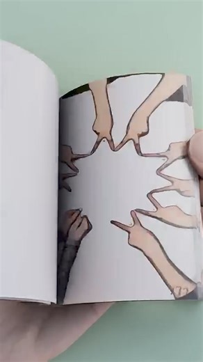 #artist #art #bookflip #flip #books | Daily Updates