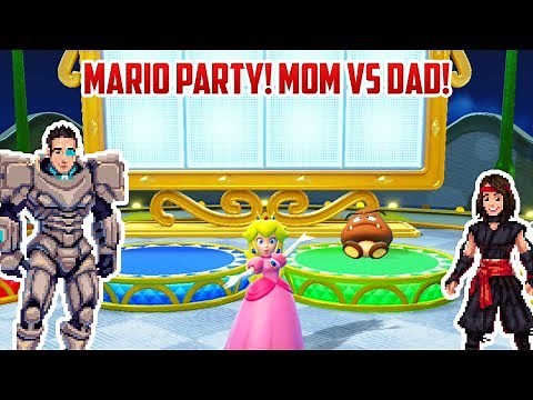 MARIO PARTY! Mom Vs Dad | Nintendo Switch