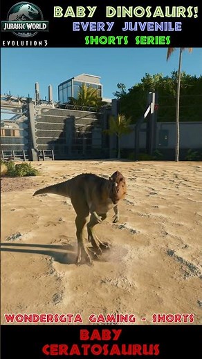 Baby Ceratosaurus - Juvenile Dinosaur Series - JWE3 Showcase