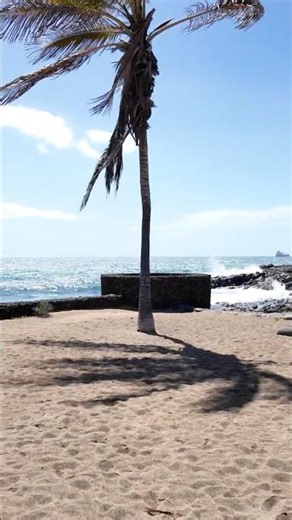 Costa Teguise, Lanzarote: Playa Bastian Beach Under a Sunny Storm