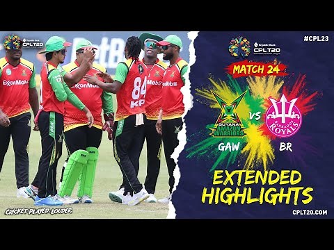 Extended Highlights | Barbados Royals vs Guyana Amazon Warriors | CPL 2023