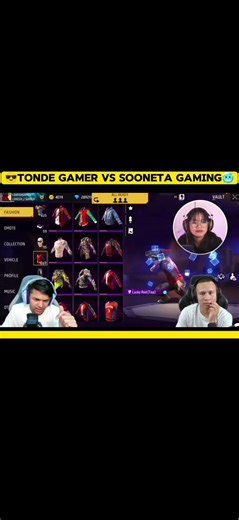 Funny collection versus@TondeGamer @Sooneeta #shotrs #ytshort