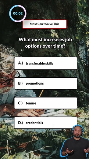 What Increases Job Options Over Time?