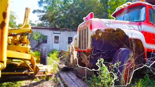 Dump truck was in a horrible wreck — will it start