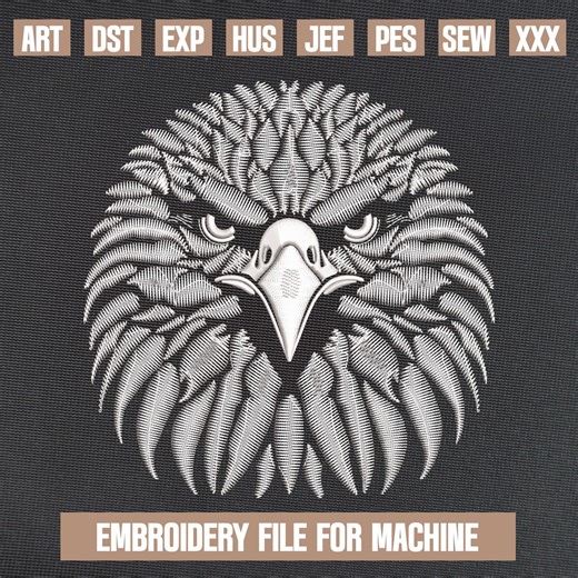 Bald Eagle Head Embroidery Designs, Usa Patriotic Embroidery Pattern, America Embroidery Files Trendy, Gifts for America, 5x7 - Etsy Australia