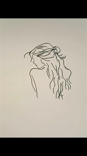 How to Draw a Normal Girl Sketch for girls #sketching #myartistlife #tutorialdrawing