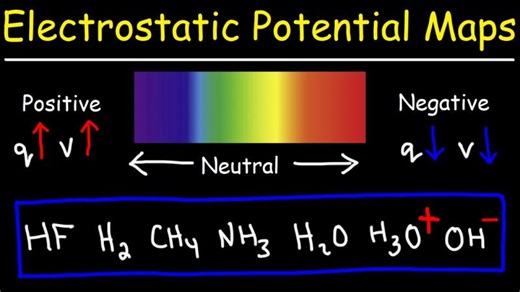 Electrostatic Potential Maps and Bond Polarity - Organic Chemistry