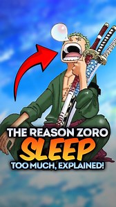 949K views · 46K reactions | Why does Zoro sleep so much? Explained! #onepiece | Hypekage | Facebook
