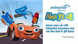 21 reactions | Insure your car with Enterprise Insurance in the Aha y3 d3 promo and win free fuel and other exciting souvenirs. | Enterprise Insurance | Facebook
