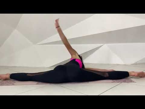 Deep Leg Stretching – Middle & Oversplits Yoga Contortion Routine Part 9