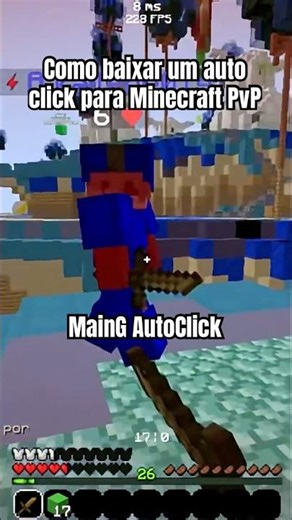 Autoclick para Minecraft PvP!!!