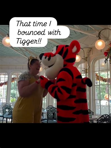 #grateful for silly fun when I bounced with #tigger at #disneyworld ! #fun #joy #winniethepooh