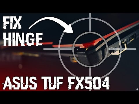 Asus tuf gaming laptop Hinges Broken || Hinges broken solution in asus tuf laptop