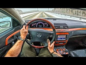 2003 Mercedes-Benz S500 W220 5.0 AT - POV TEST DRIVE